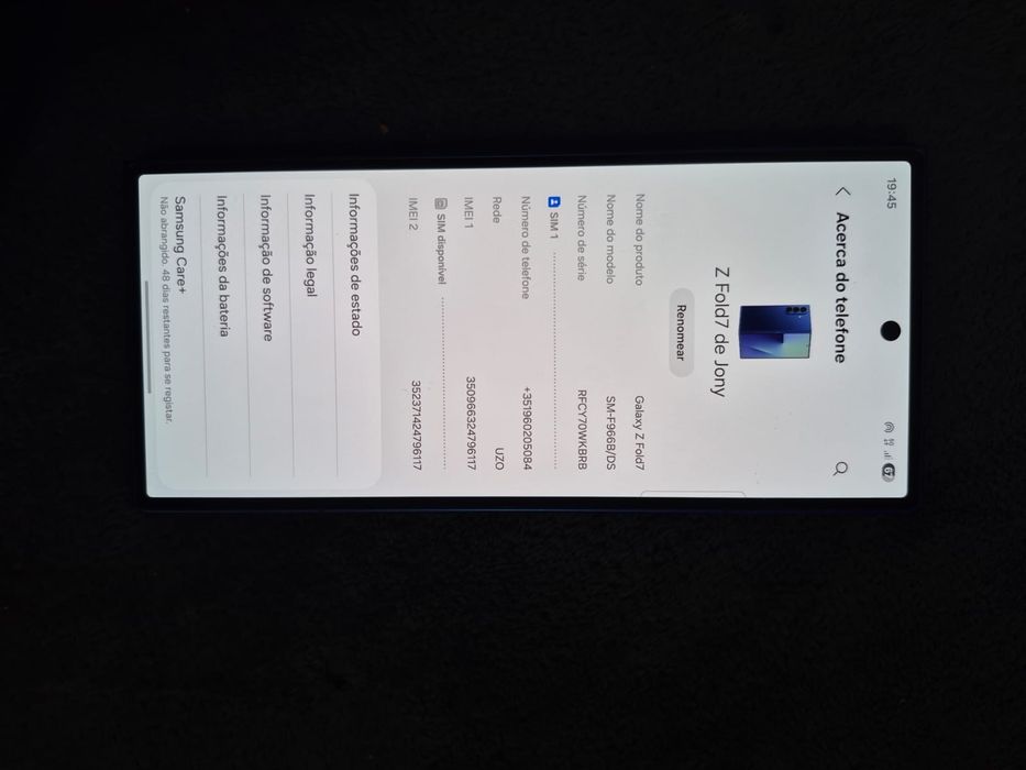 Samsung Z fold 7