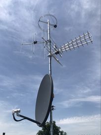 Antena naziemna i satelitarna montaż anten DVB-T Sat