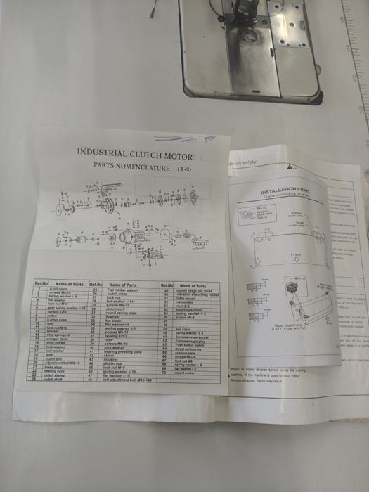 Двоголкова швейна машина Typical GC6872H .