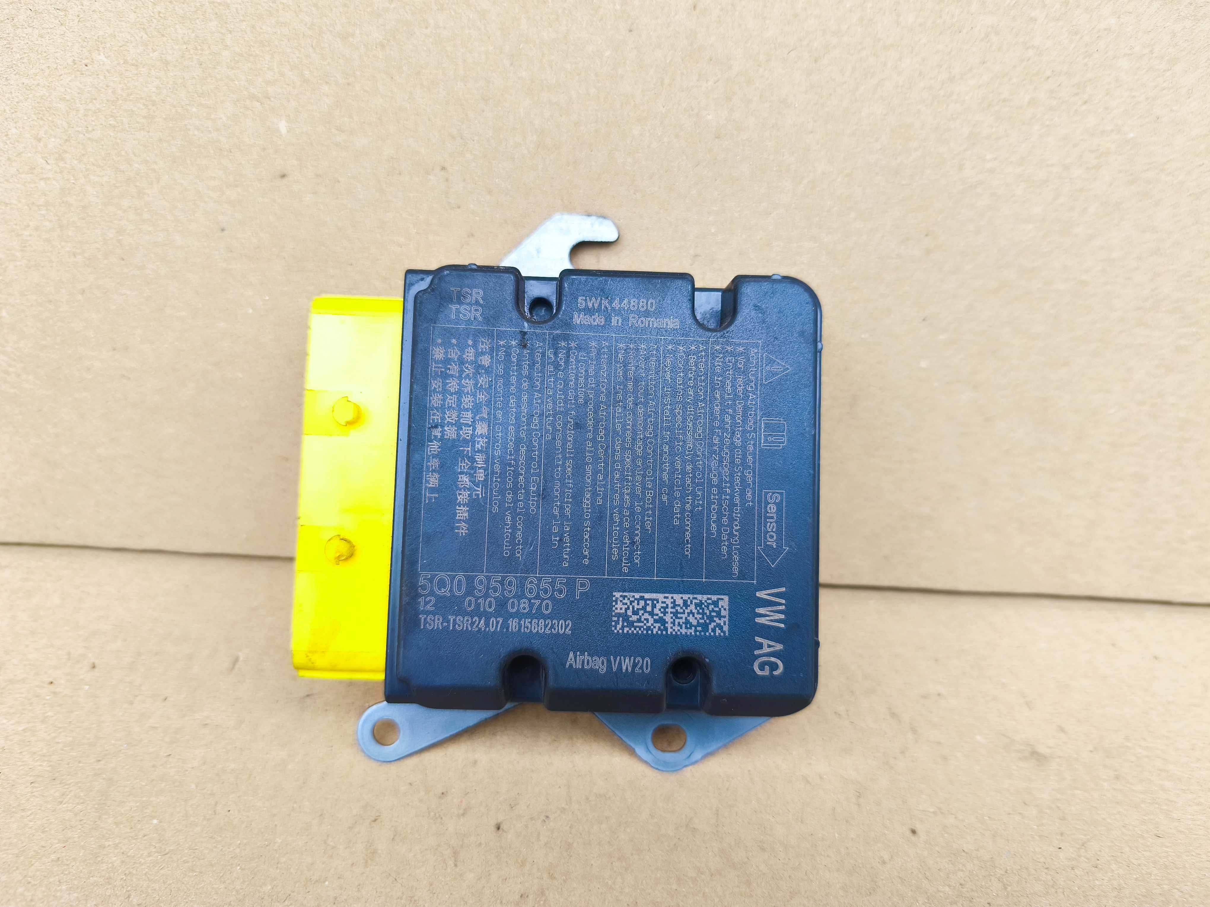 Audi TT 8S moduł poduszek sensor AIR BAG 5Q0.959.655P