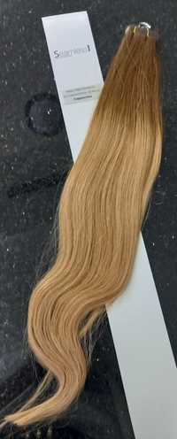Przedłużanie włosów włosy naturalne 100% Human Hair Seamless1
