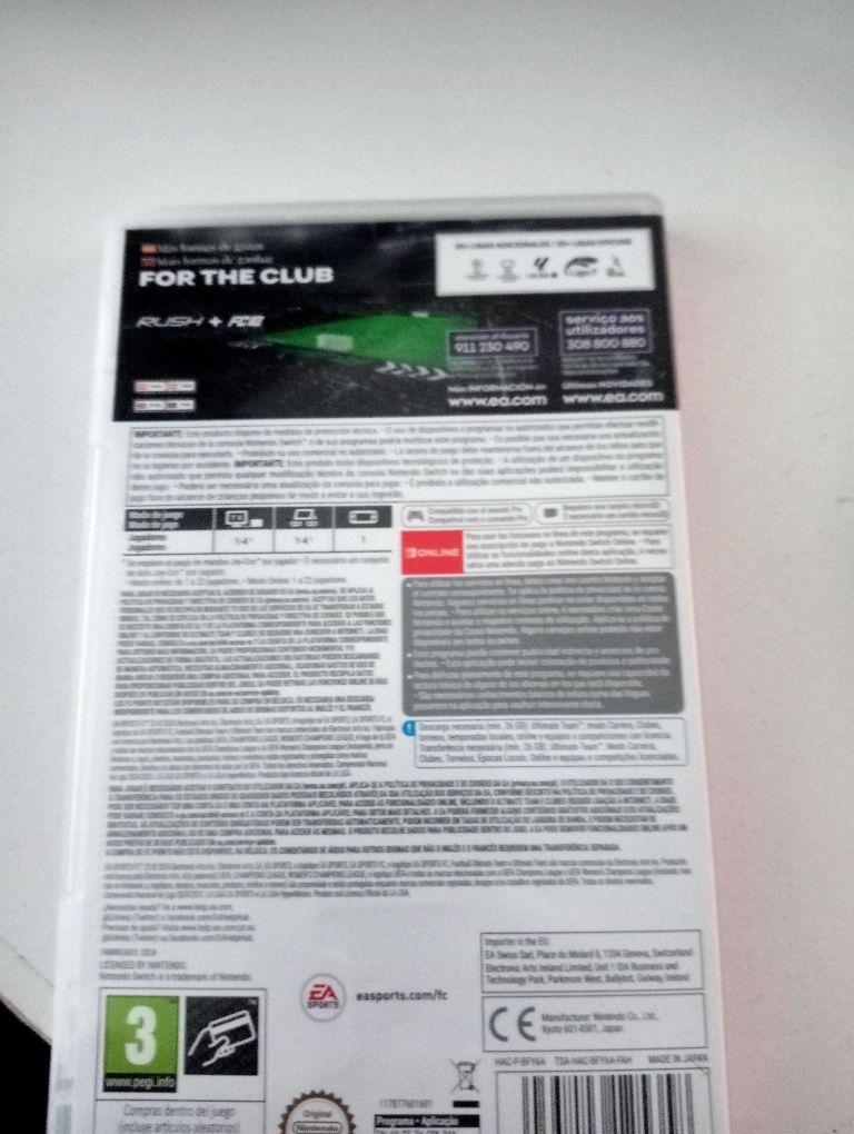 FC 25 para nintendo switch