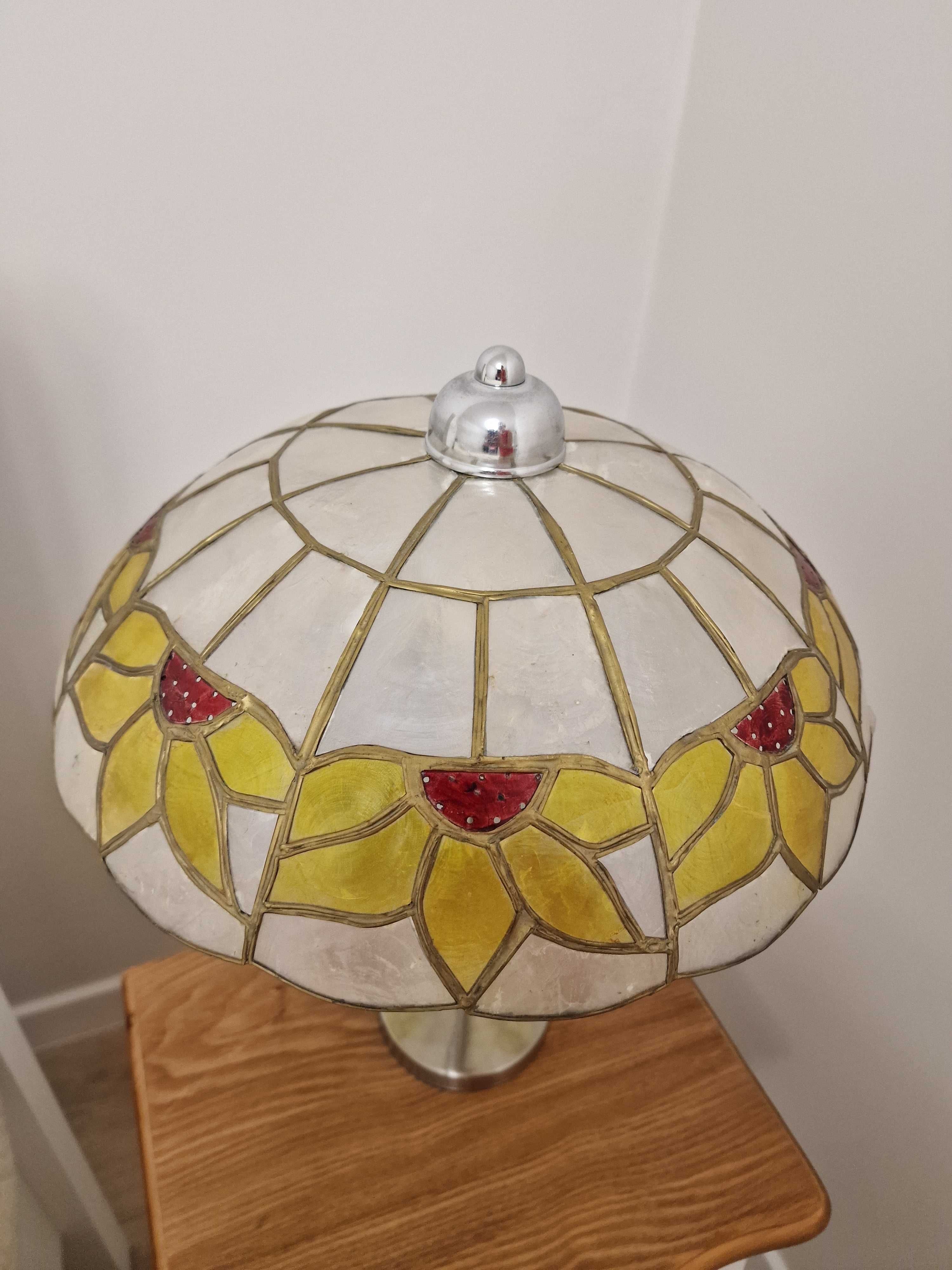 Lampka nocna witrażowa