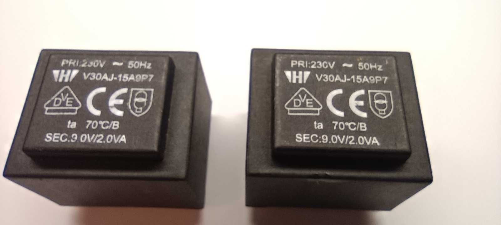 трансформатор 220v/9v  2va
