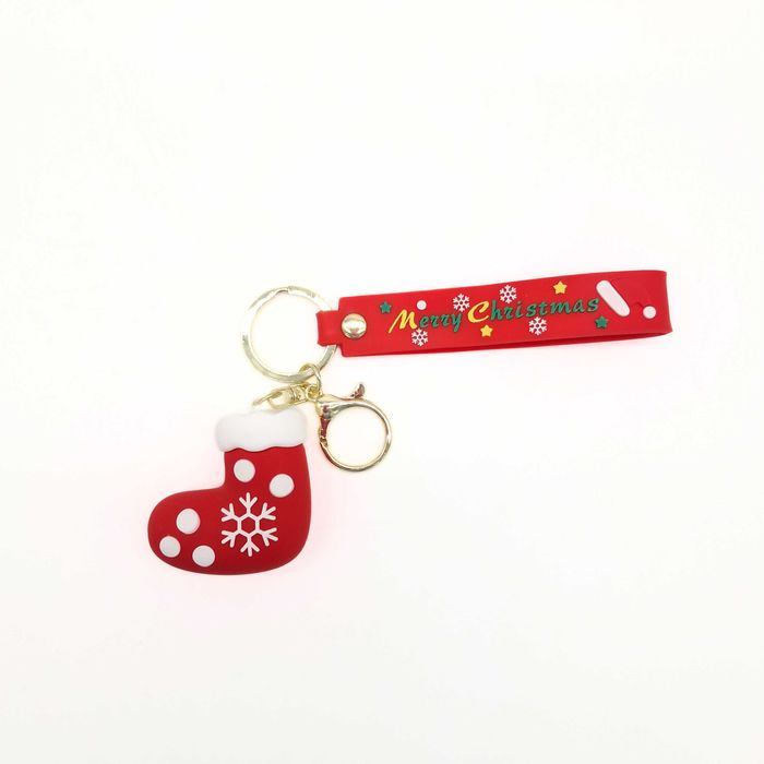 Breloczek skarpeta świąteczna