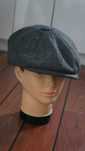 Kaszkiet Jaxon & James Newsboy Rozmiar M/L 56 cm Szary Grafit Jodełka