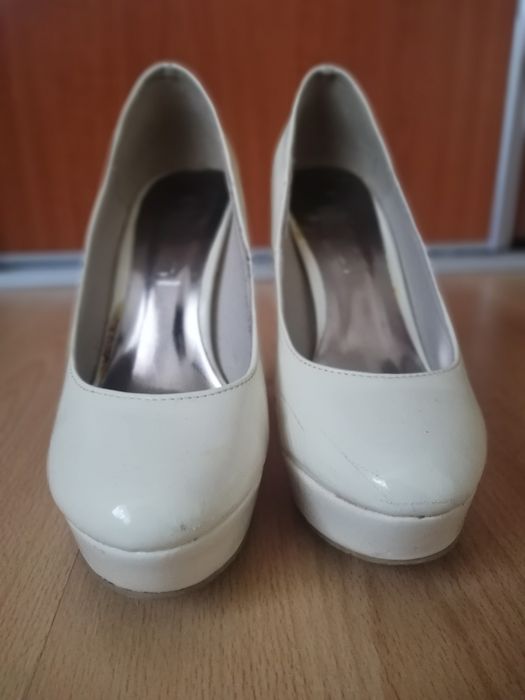 Beżowe cieliste szpilki Deezee Ideal 37