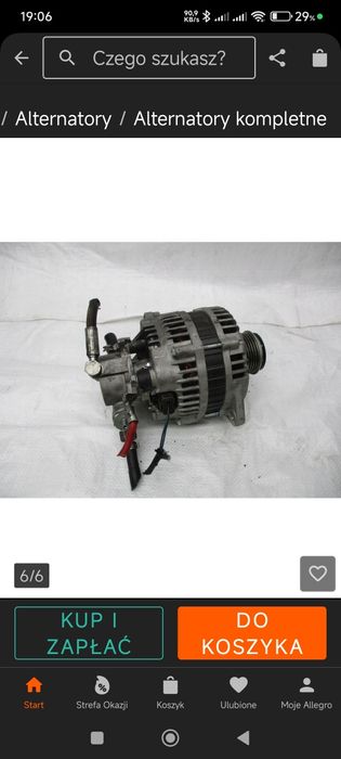 Alternator Opel Astra h 1.7 CDTI