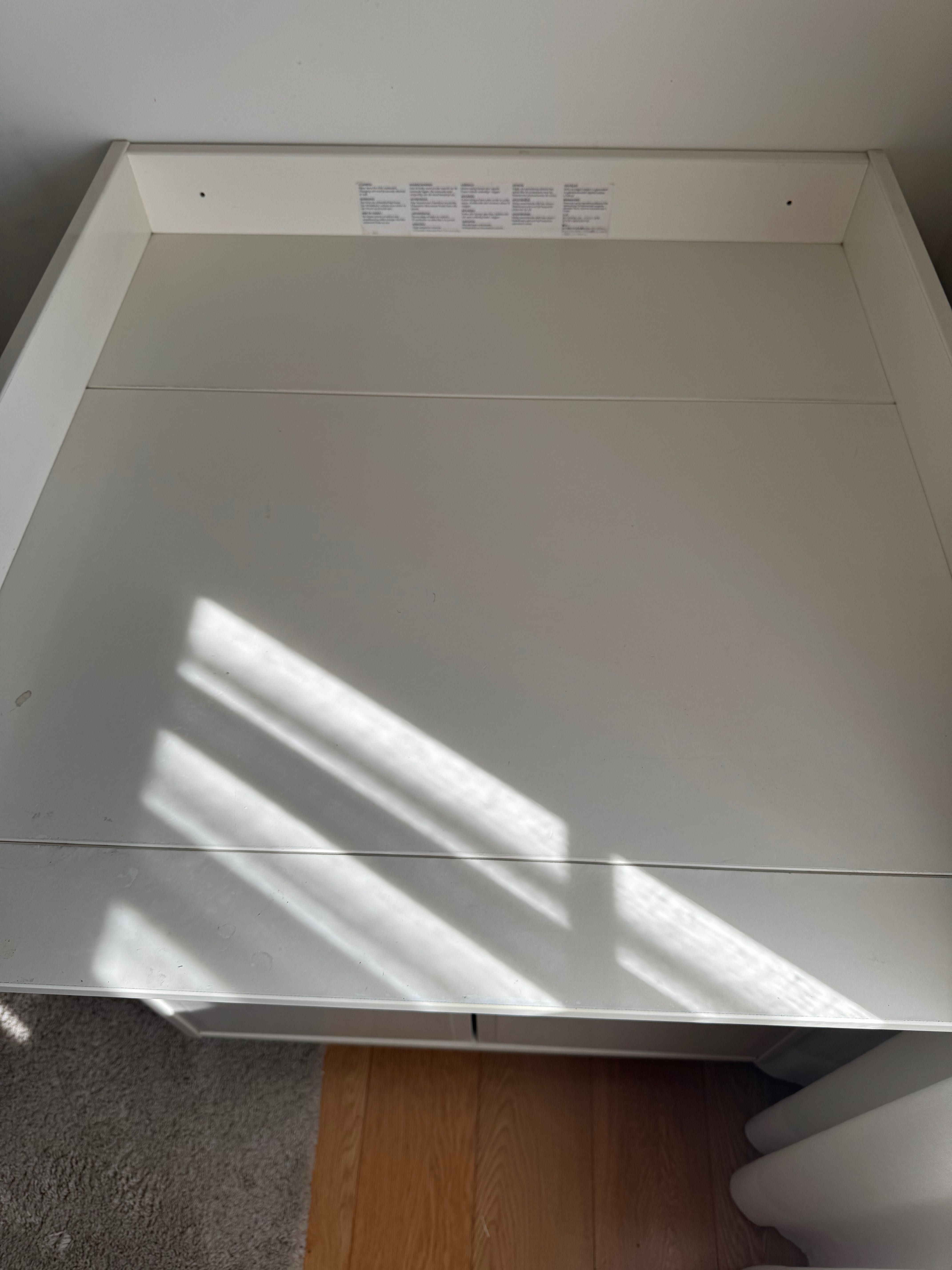 Móvel trocador ikea