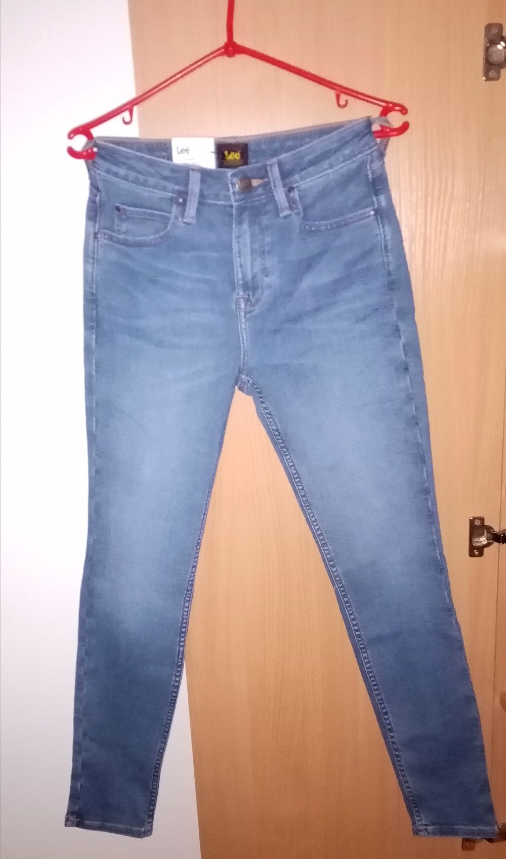 Spodnie Damskie jeansy Lee Scarlett High skinny