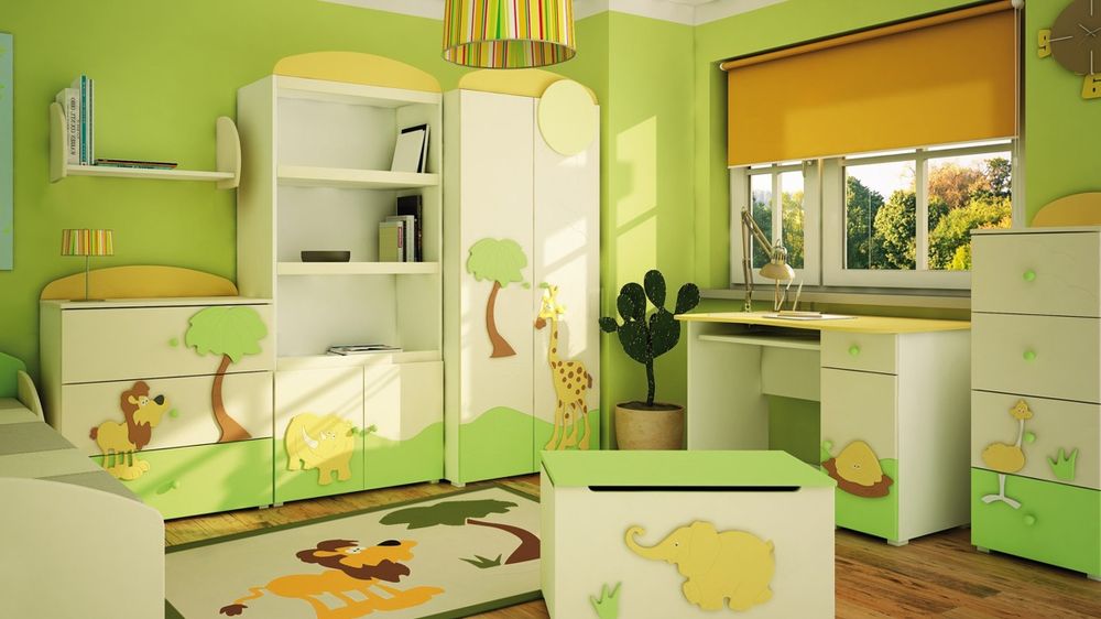 Meble dziecięce baggi baggy afryka afryka africa meblik zestaw mebli