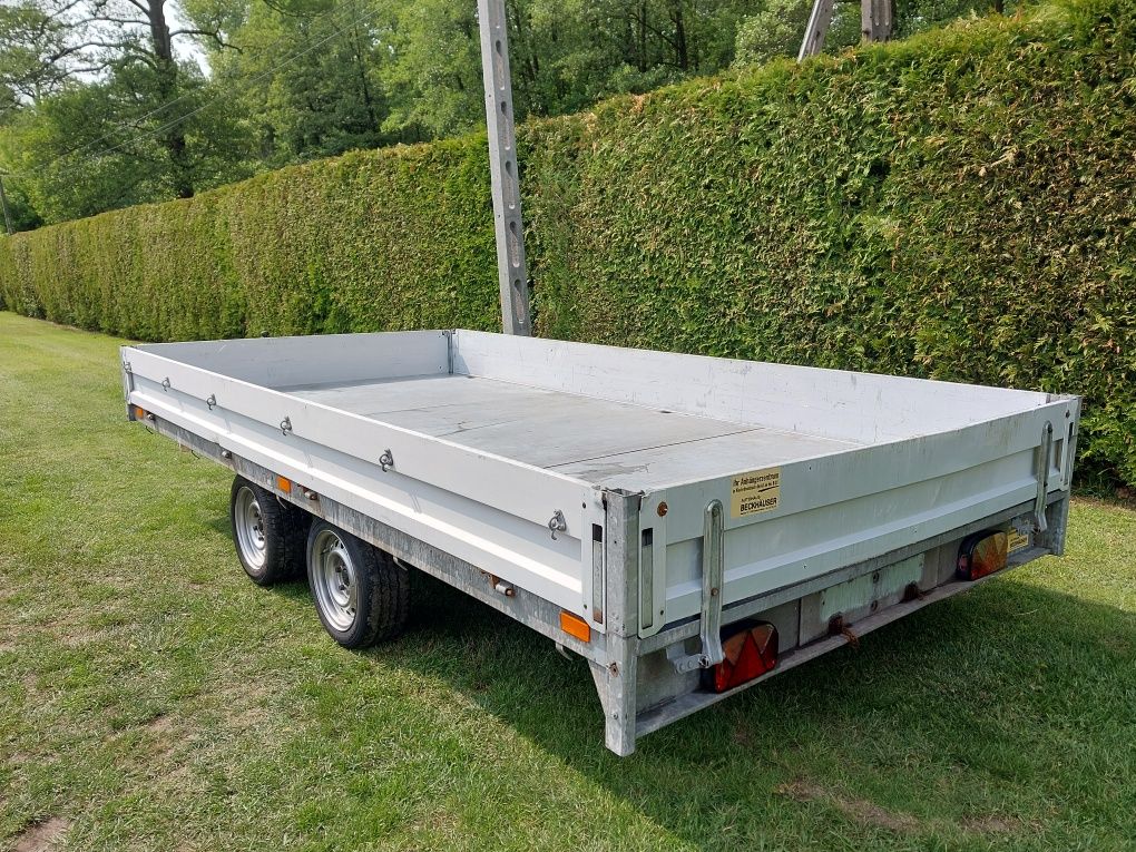 Przyczepa laweta towarowa SARIS 2700 DMC  4.10x2.04 Zarejestrowana PL