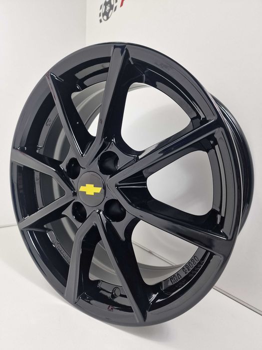 NOWE alufelgi CHEVROLET 16" 4x100 AVEO Kalos SPARK- Czarny Połysk