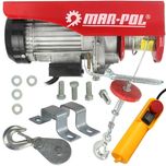 Wyciągarka wciągarka elektryczna linowa 300/600kg Mar-Pol M80790 NOWA