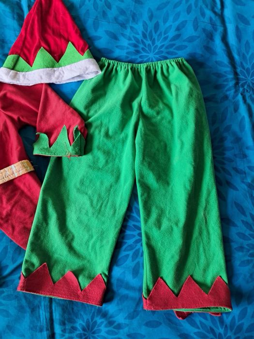 Карнавальний костюм Різдвяного Ельфа р.104