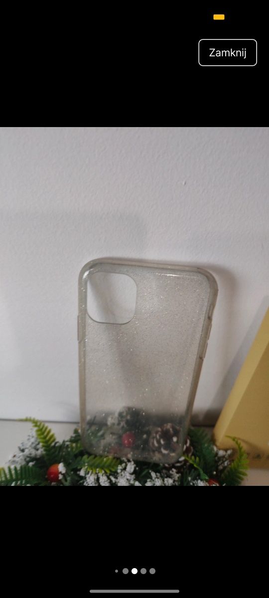 Plecki Etui Case  Obudowa Silikonowe Bezbarwny   Case do iphone 11