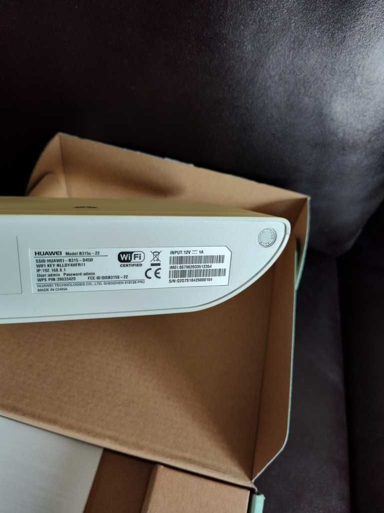 Router Huawei B315s-22 WiFi LTE Biały