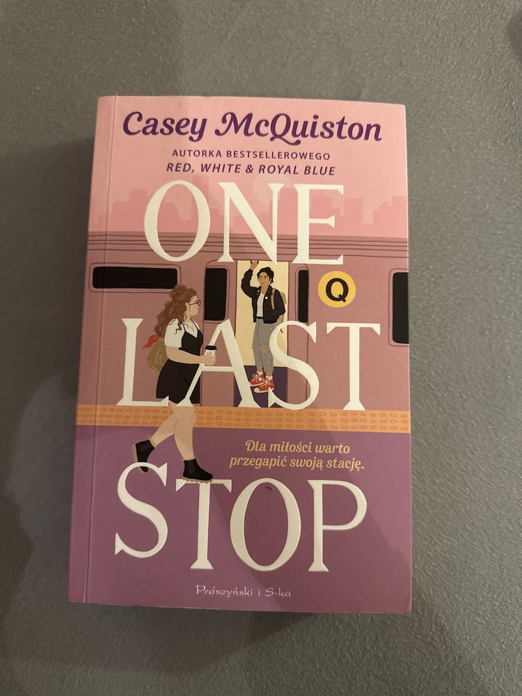 "One last stop" Casey McQuiston