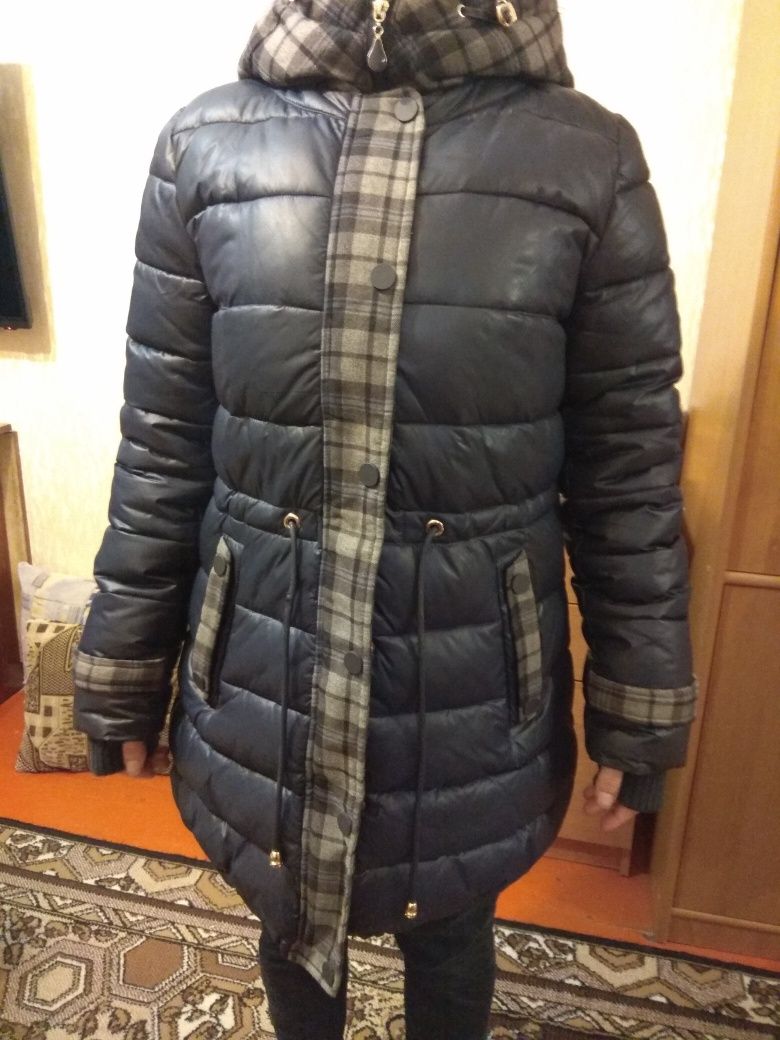 Теплая зимняя женская куртка, пуховик
