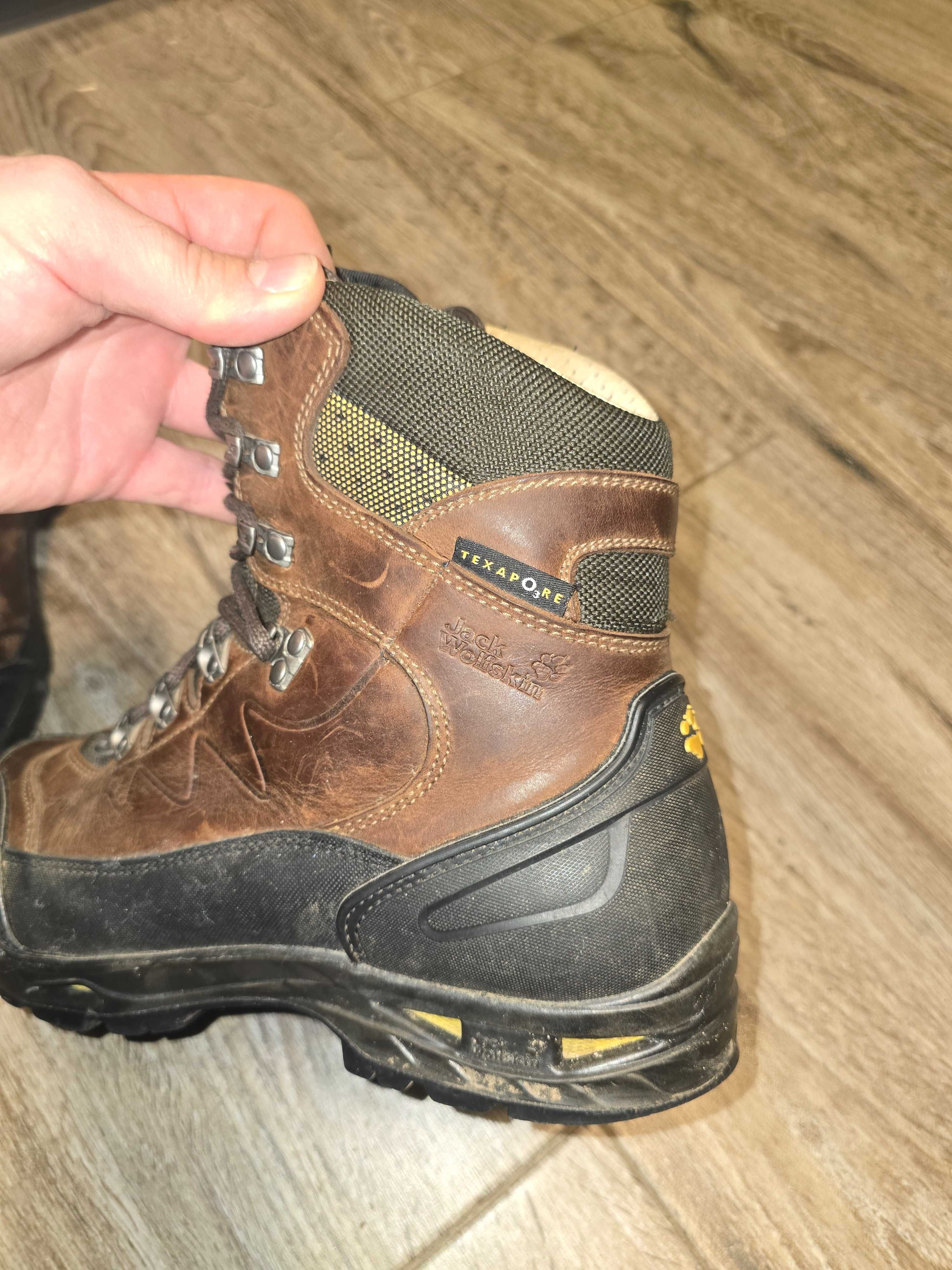 Buty Jack Wolfskin texapore goretex vibram brązowe bdb stan rozmiar 42