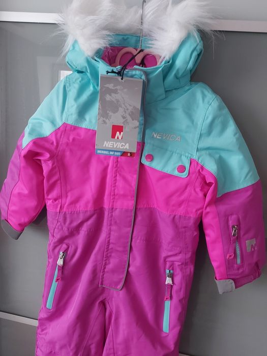 Зимовий термокомбінезон комбінезон на дівчинку nevica 3-4роки,98-110 р