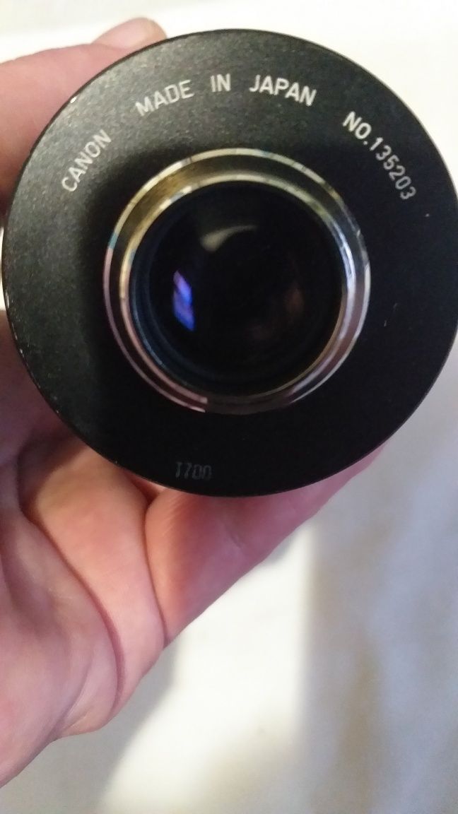 Винтажный телеобьектив для камеры Canon!