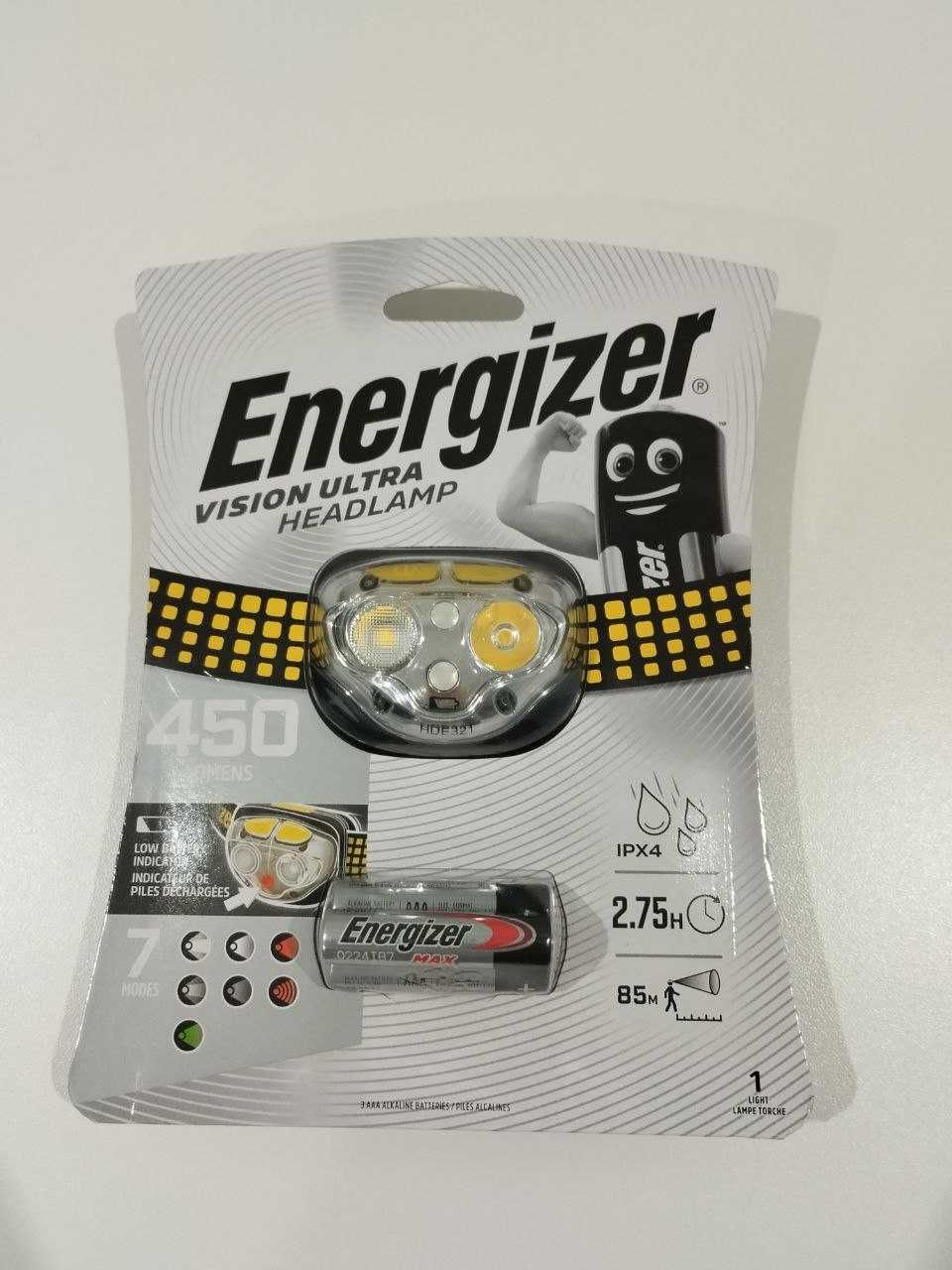 Latarka czołowa Energizer Vision Ultra 450lm IPX4