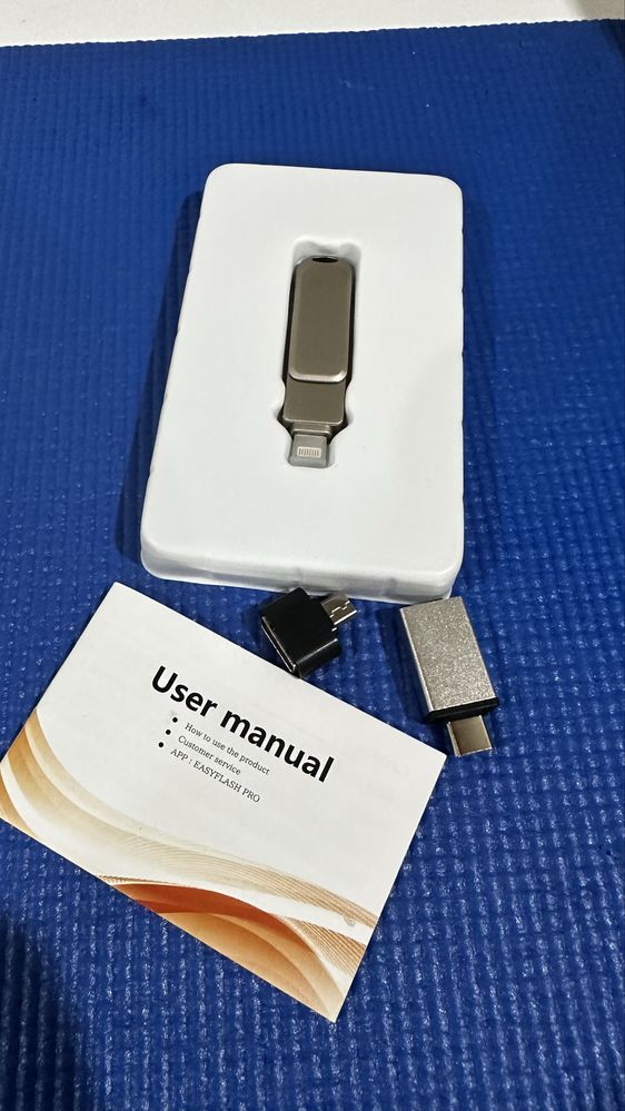 USB флешка Easyflash 512 Гб для iPhone та інших пристроїв