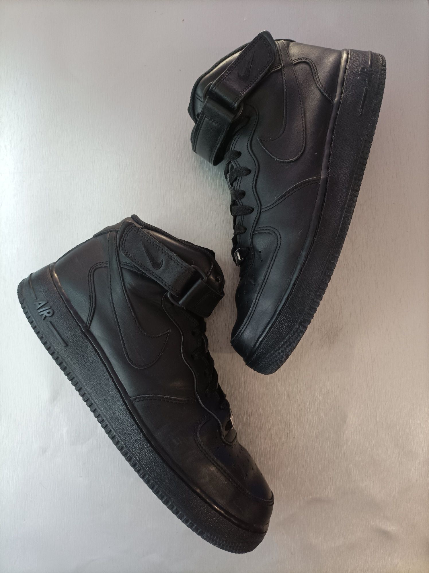 Кроссовки Nike Air Force 1 07 Mid Black