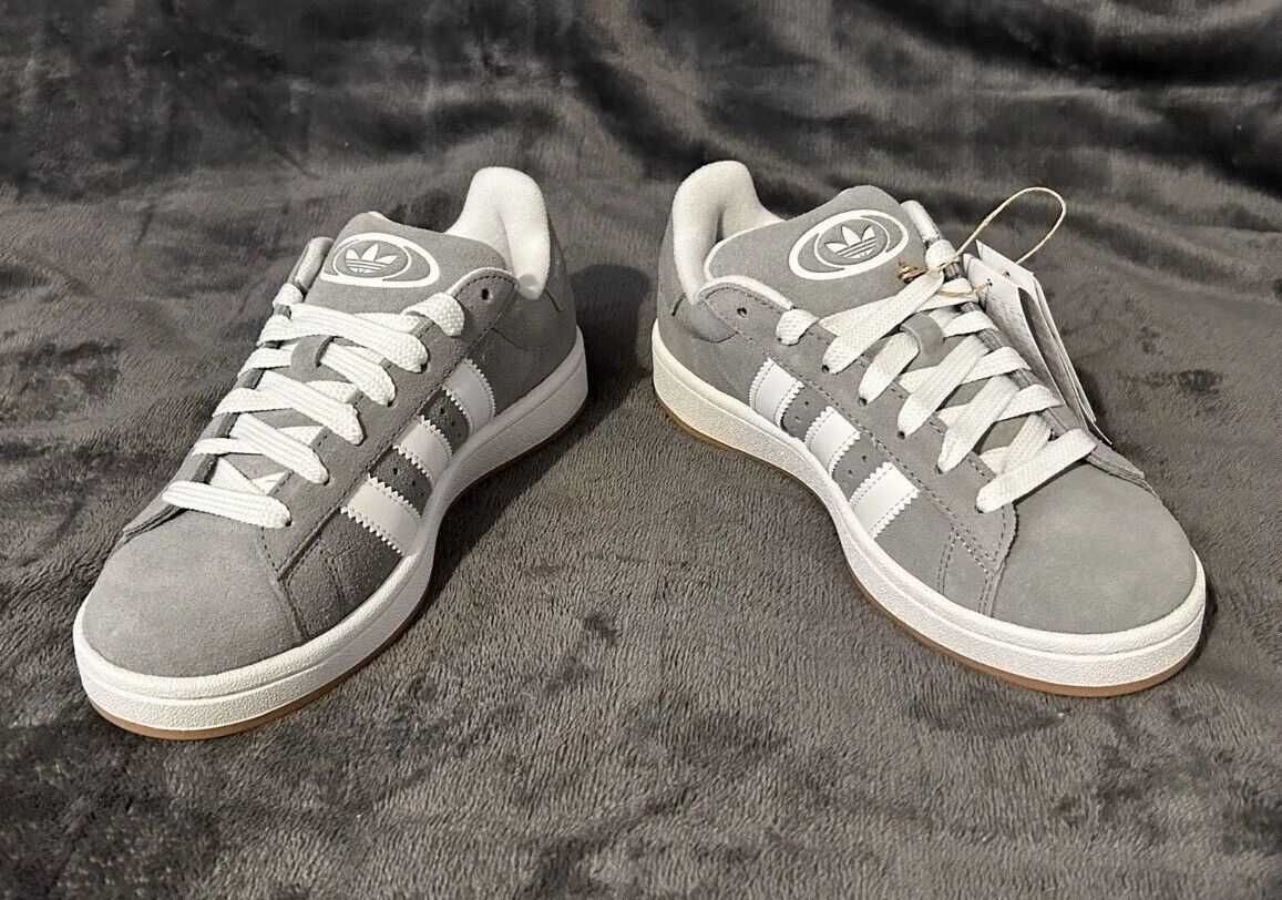 Goma Adidas Originals Campus 00s J (GS) Gris Blanco 42