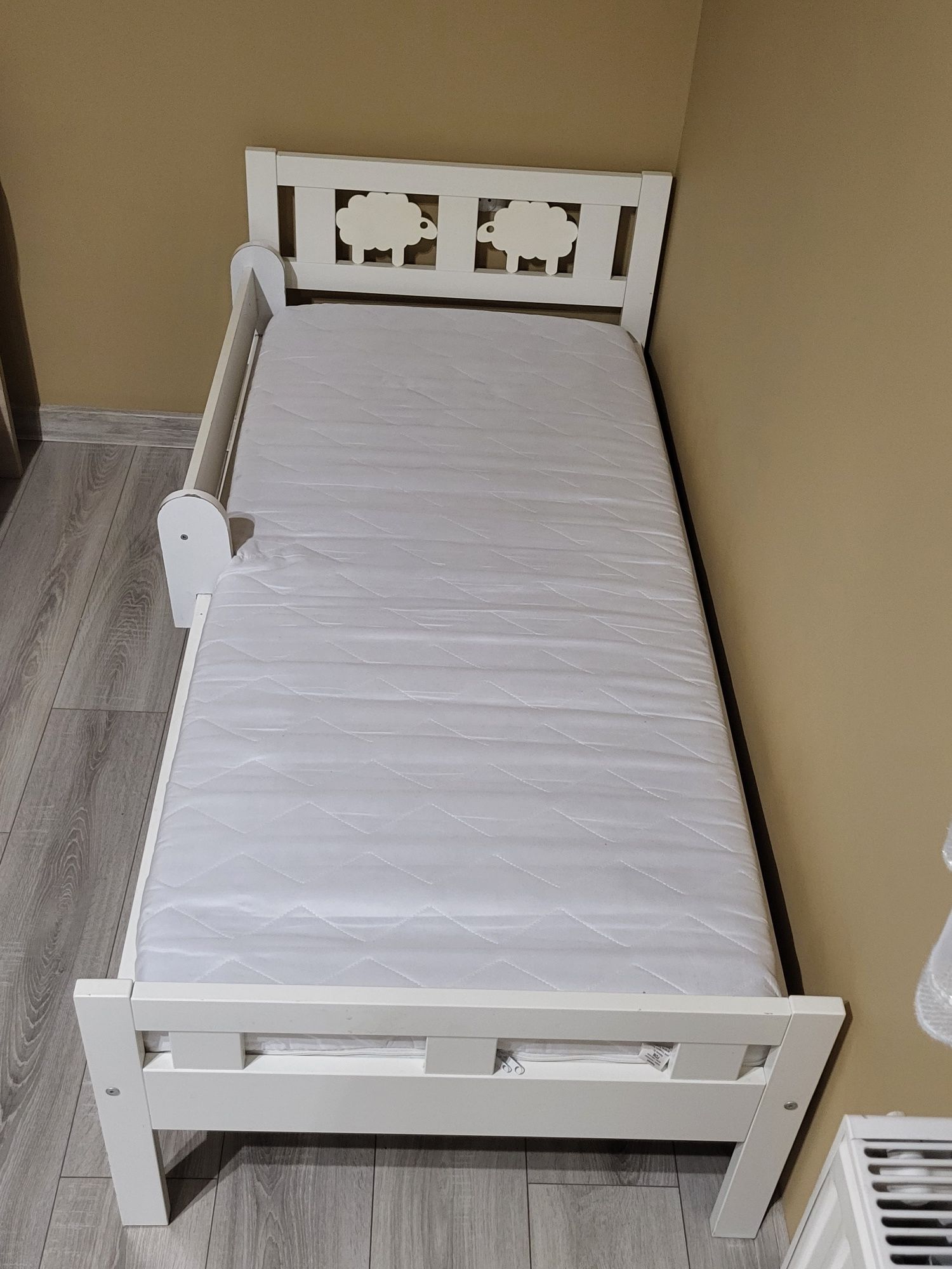 Łóżko Ikea kritter 70x160 materac pocket