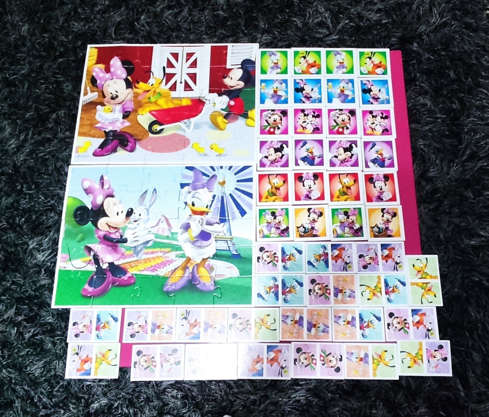 Puzzles, jogo memória e dominó