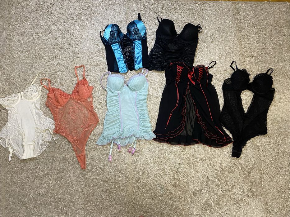 Кружевний боді/корсет/пеньюар /еротична білизна S-M