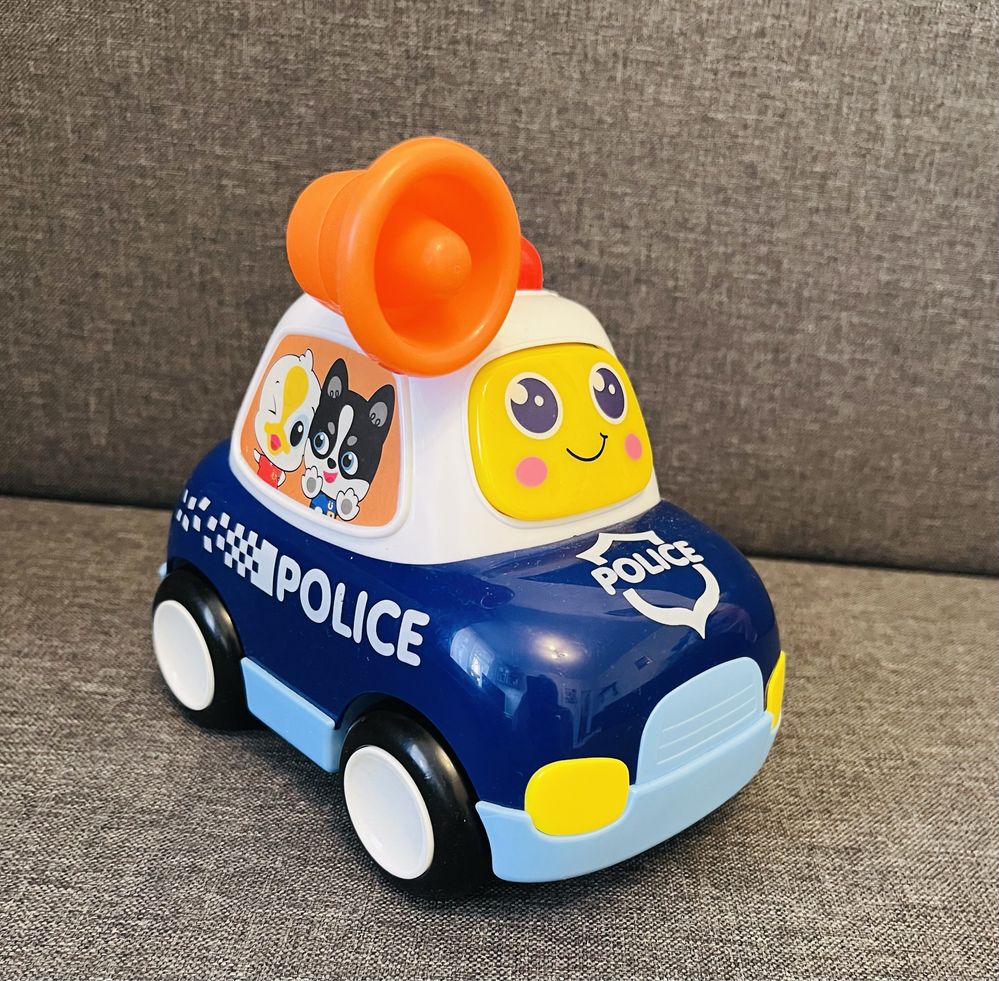 Limo Toys Поліцейська машинка 1+ Каталка різнокольорова 20см