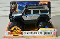 Джип Monster Truck 1:24 Matell Jurassic Mercedes Wheels Парк Великий