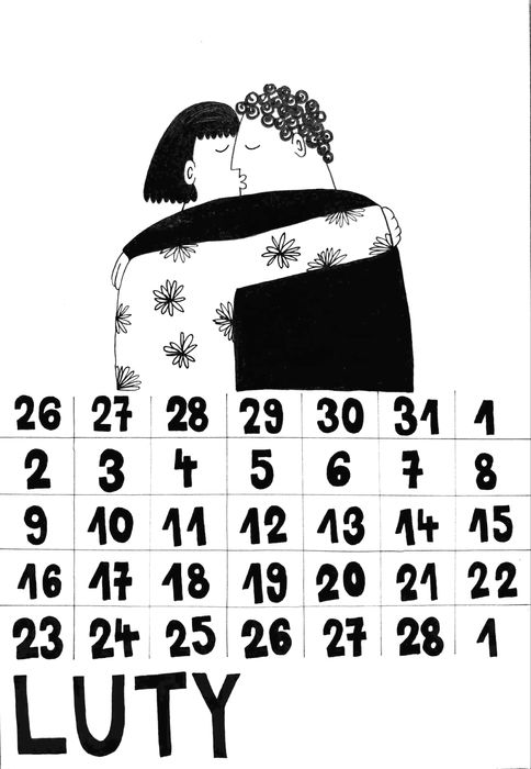 Kalendarz 2026 handmade