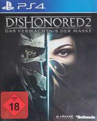 Dishonored 2 PS4 NOWA FOLIA