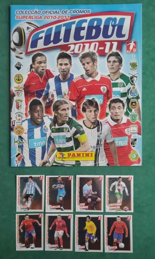 Futebol 2010/2011 Coleção Completa (Caderneta + cromos por colar)