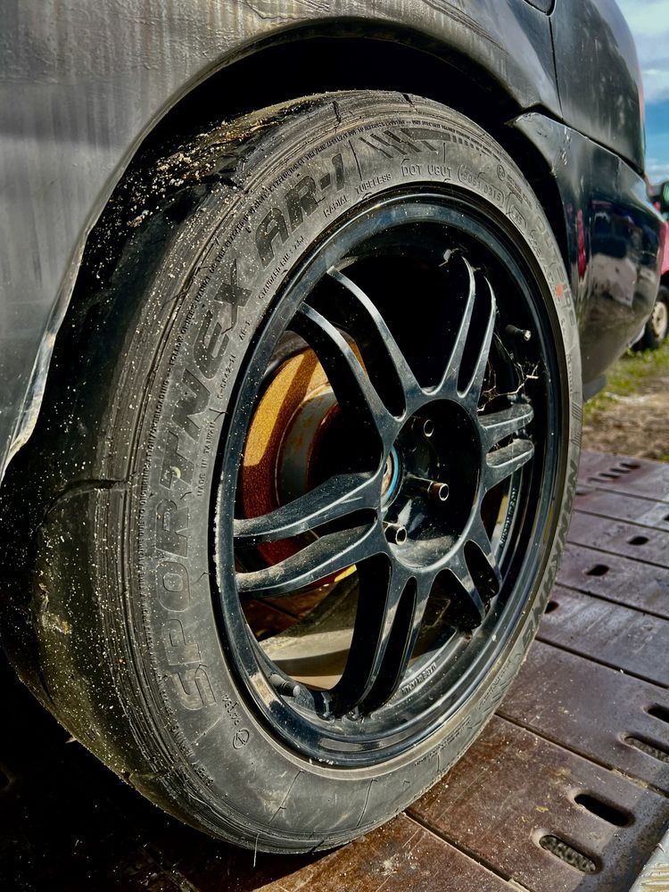 Jantes 17” 4x100 Kosei K1 TS Nankang AR1