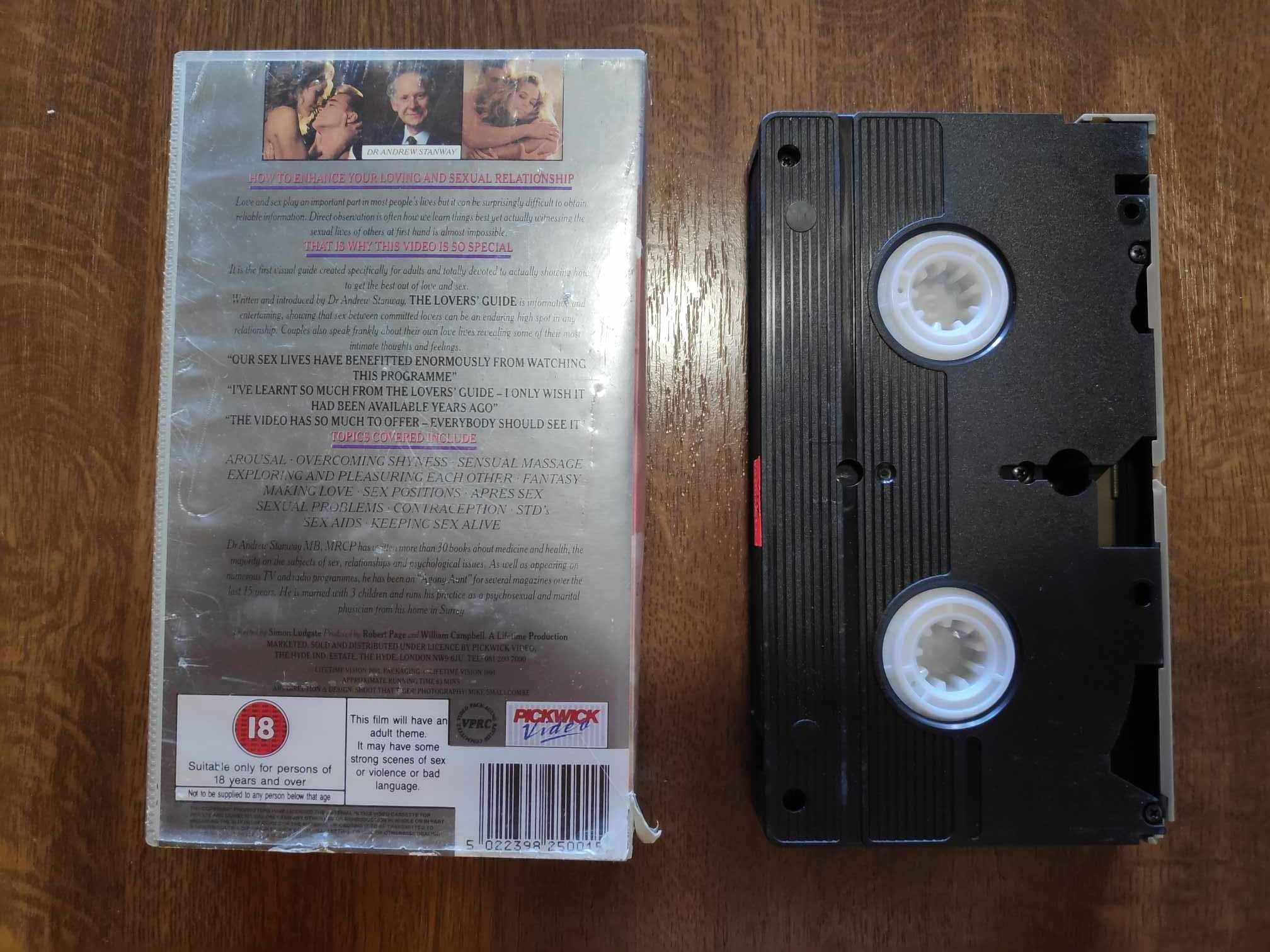 kaseta VHS The Lovers' Guide poradnik Dr.Andrew Stanway