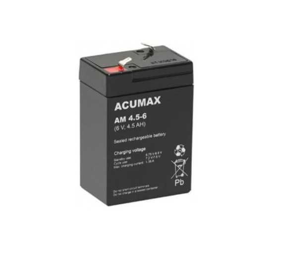 ACUMAX CB 6V/4.5AH Akumulator Przemysłowy UPS, ALARM - Brzeźnicka 58