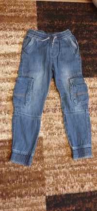 Extra spodnie jeans bojówki Cool Club r.128 ideał