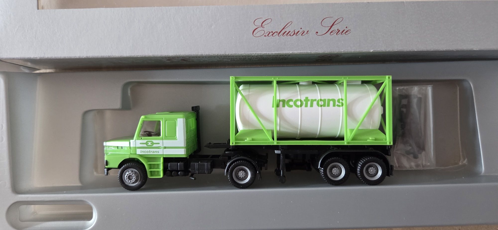 Herpa Scania Hauber Incotrans Tankcontainer 1:87
