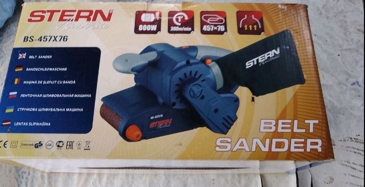 Шлиф.машинка ленточного типа