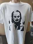 biała koszulka t-shirt Joker Joaquin Phoenix Batman L