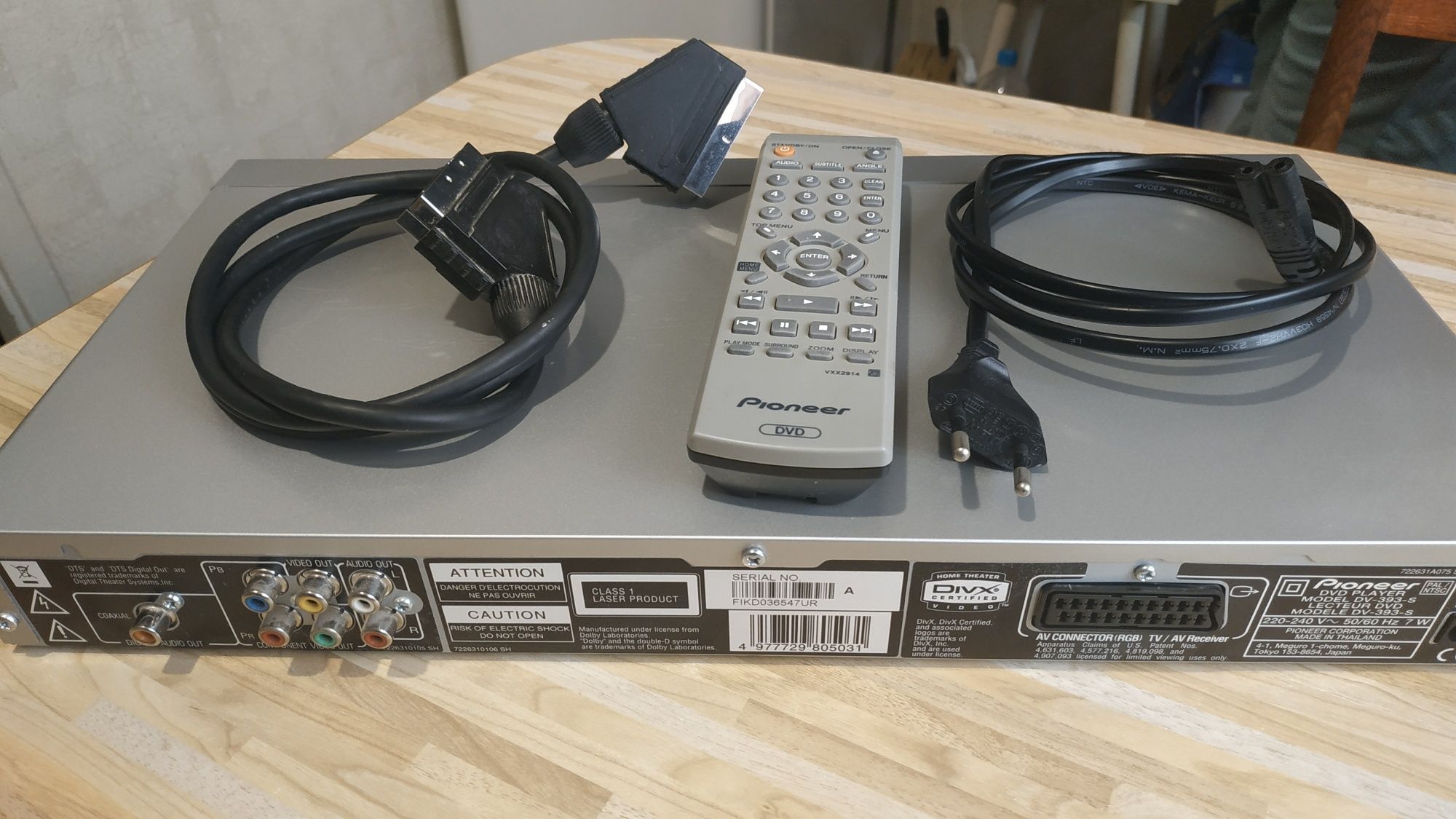 DVD Pioneer DV-393  ДВД Пионер