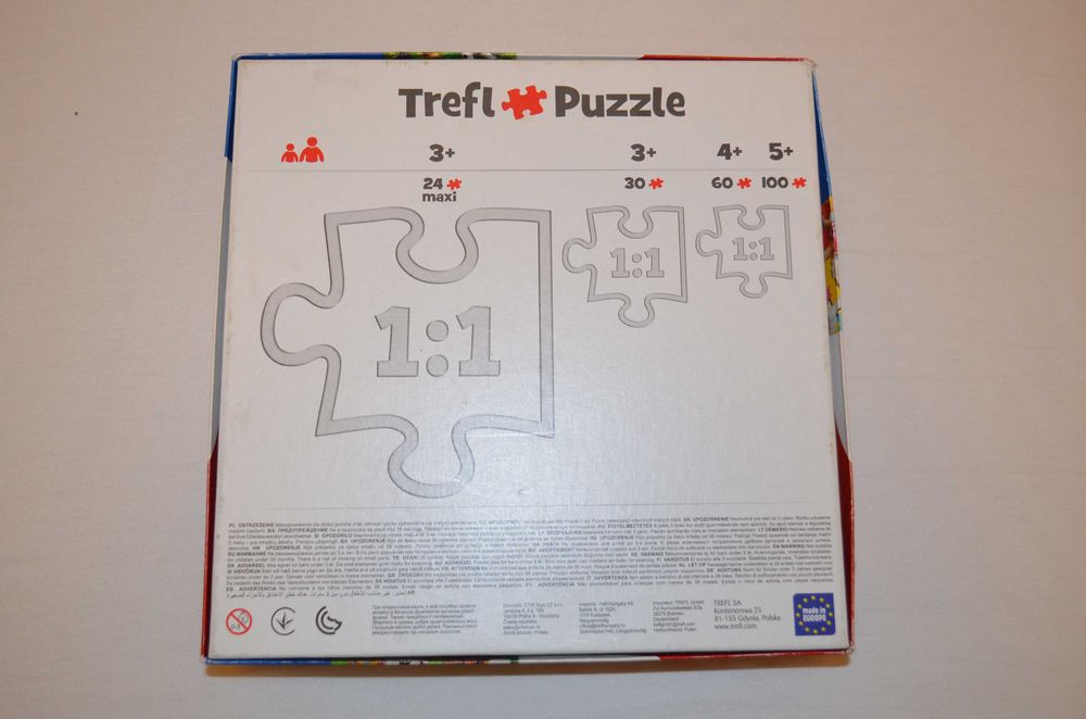 puzzle trefl psi patrol 4w1 3+