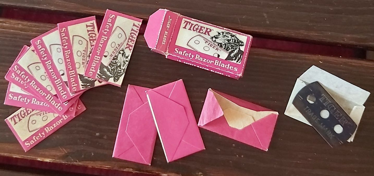 Żyletki "Tiger" Razor Blades PRL