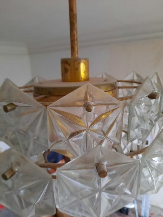 Хрустальна люстра вінтаж