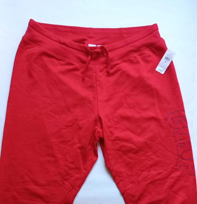 Штаны джоггеры Gap р. М женские красные, Геп.